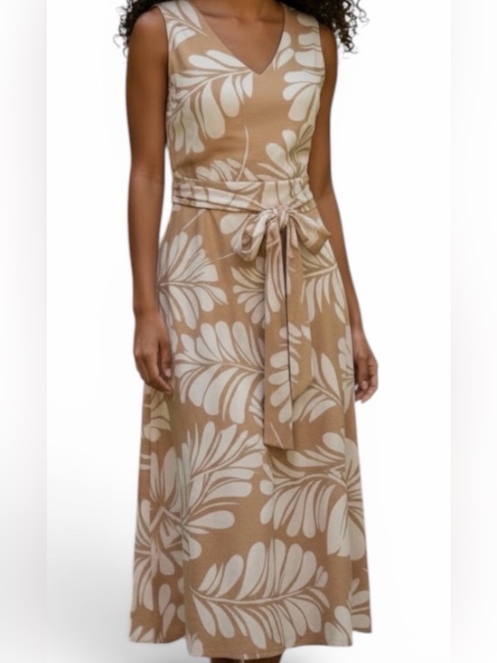 Anne Klein Dresses & Skirts - NWT Anne Klein Linen Blend Women's Open-Back Midi Dress Sz 10‎